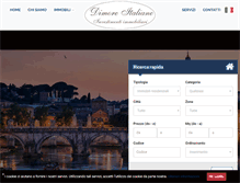 Tablet Screenshot of dimoreitaliane.net